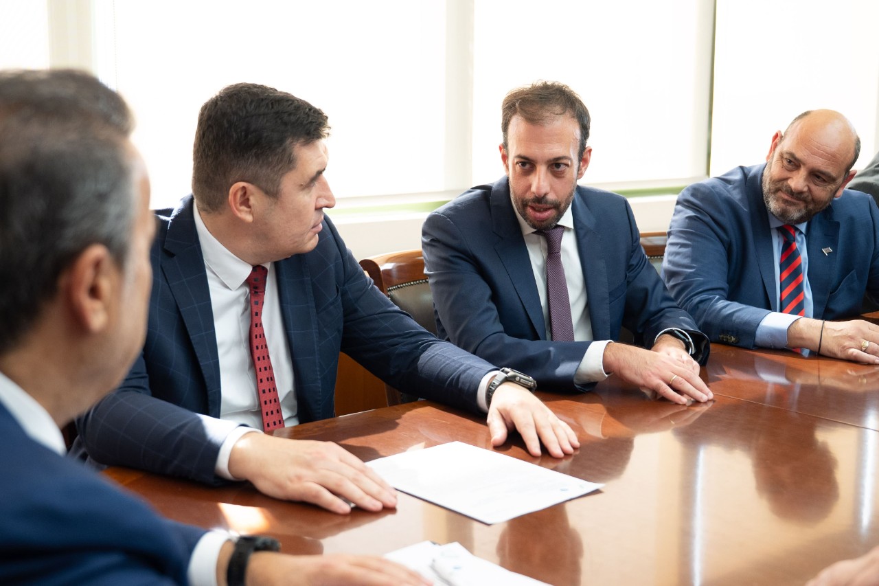 Svetoslav Atanasov, General Manager of Coca-Cola Tria Epsilon for Greece and Cyprus, Carlos Pagoaga, President of The Coca-Cola Foundation, Stavros Mourelatos, General Manager Coca-Cola Hellas